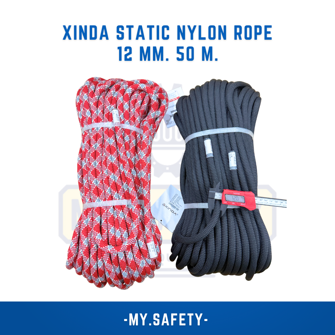 XINDA Static Nylon Rope - อุปกรณ์ความปลอดภัย | MY.SAFETY